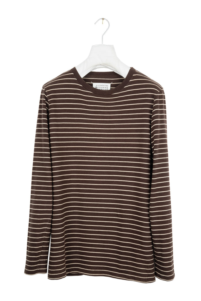 2001 A/W STRIPED LONG-SLEEVE TOP IN COTTON BY MISS DEANNA