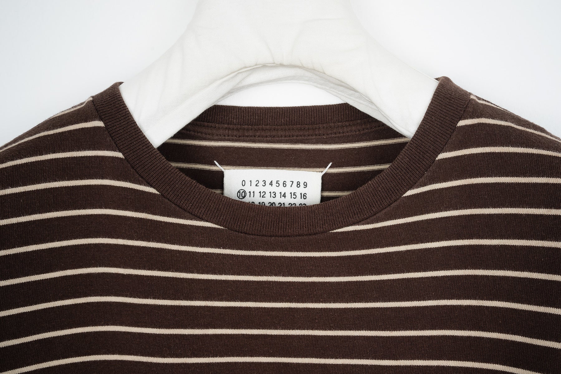 2001 A/W STRIPED LONG-SLEEVE TOP IN COTTON BY MISS DEANNA