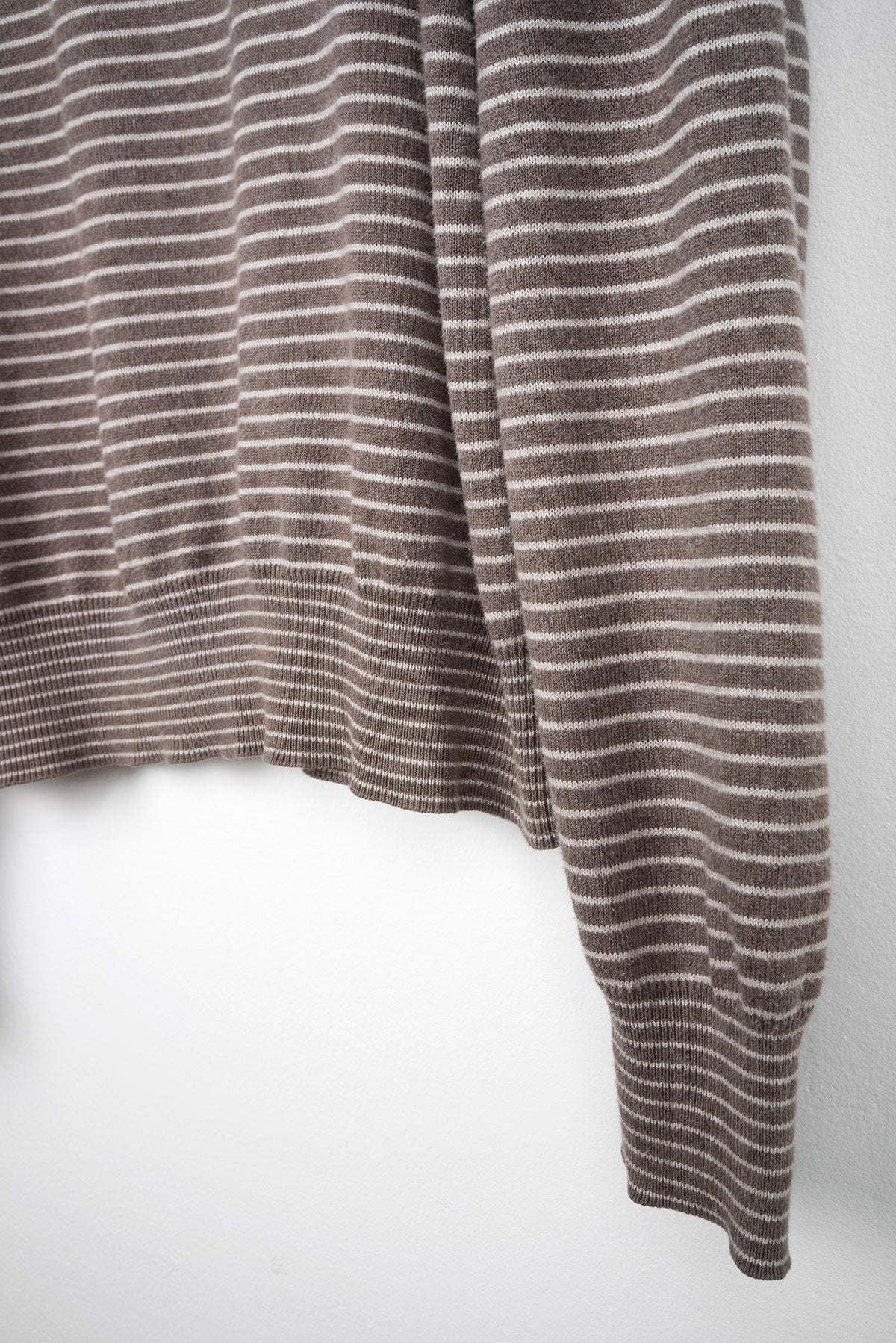 2007 S/S STRIPED COTTON CREWNECK