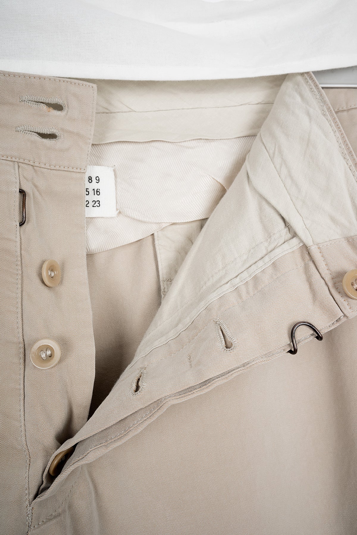 2002 S/S ANATOMIC PANTS IN SAND TWILL COTTON