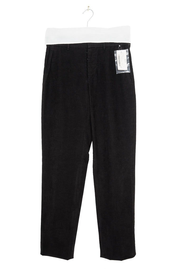 2002 A/W CORDUROY TROUSERS WITH WAIST STRAPS