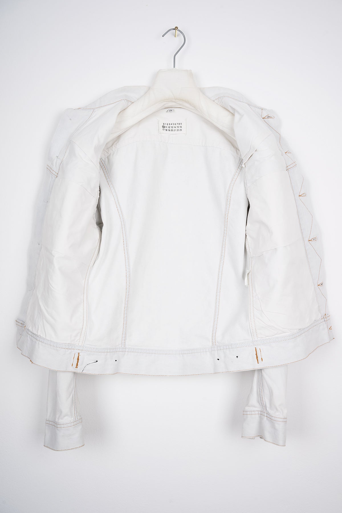 2001 S/S BLEACHED DENIM JACKET