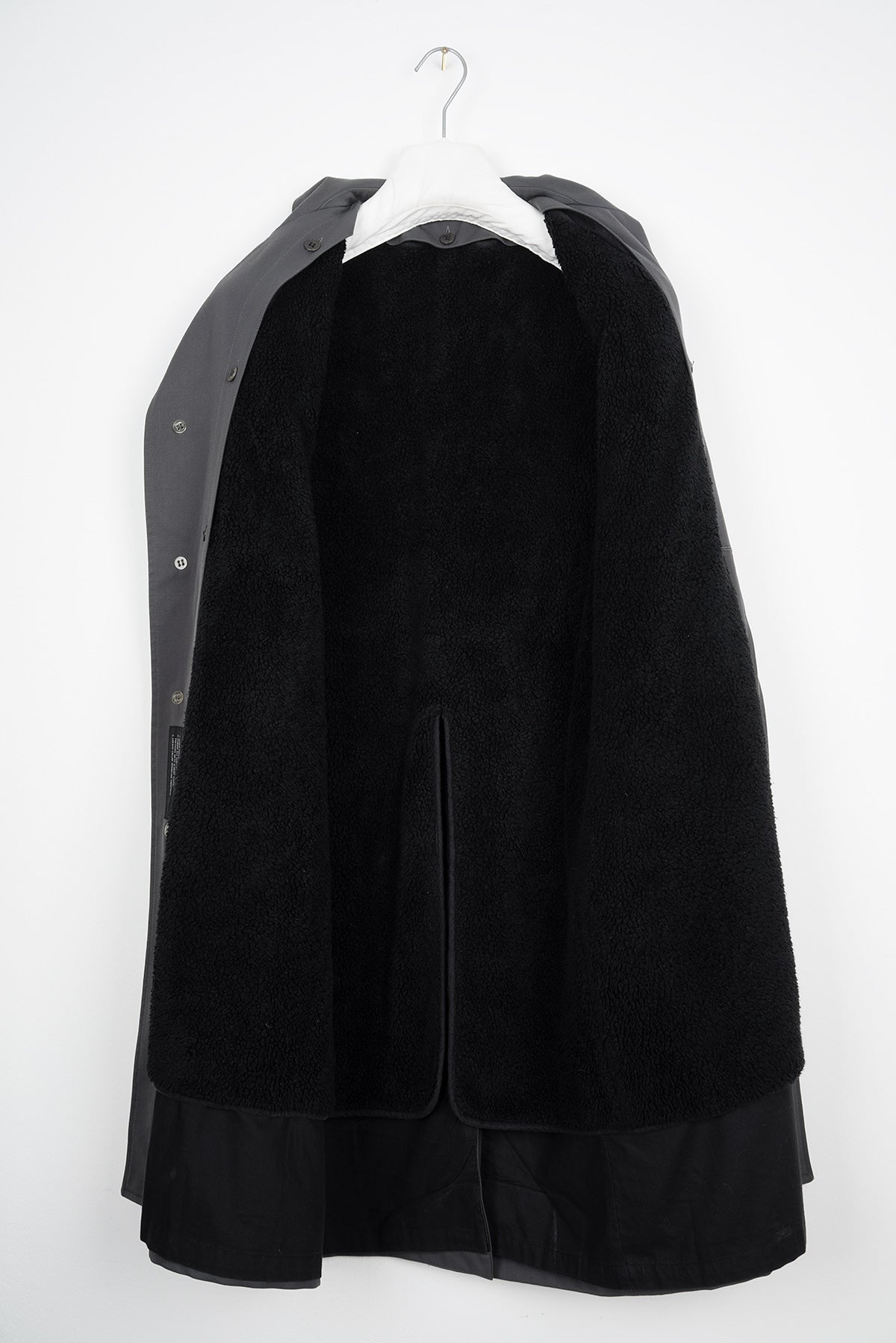 2003 A/W RAINCOAT WITH DETACHABLE SHERPA LINING