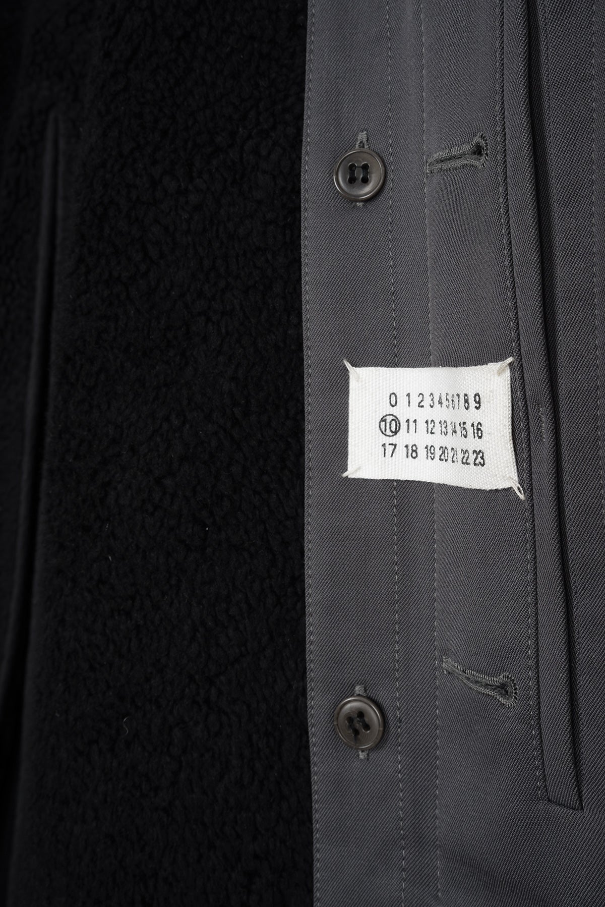 2003 A/W RAINCOAT WITH DETACHABLE SHERPA LINING