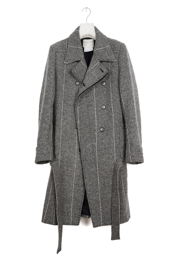 2006 A/W DOUBLE BREASTED BELTED WOOL COAT