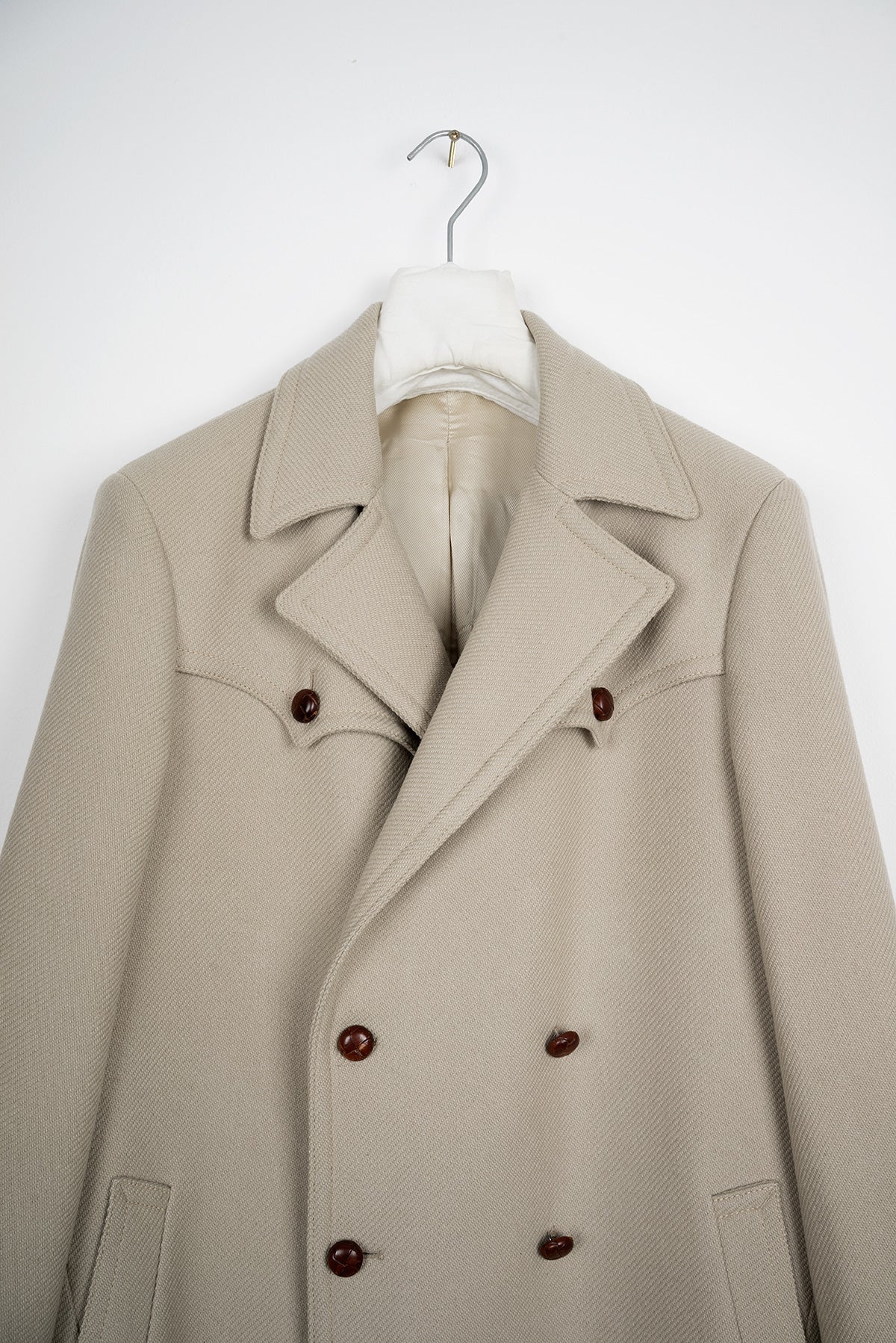2006 A/W REPLICA "GENTELMAN'S DOUBLE BREASTED OVERCOAT. PARIS, FRANCE"