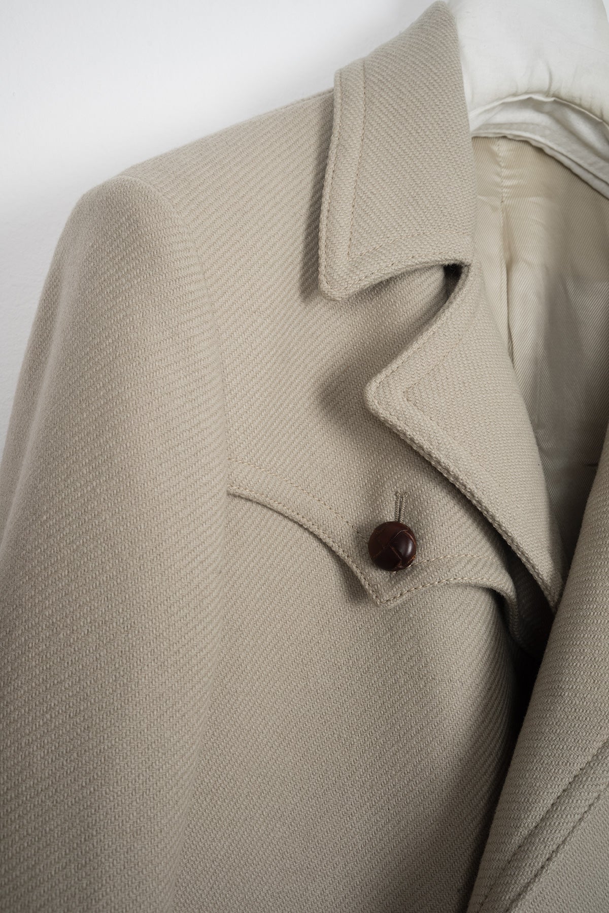 2006 A/W REPLICA "GENTELMAN'S DOUBLE BREASTED OVERCOAT. PARIS, FRANCE"