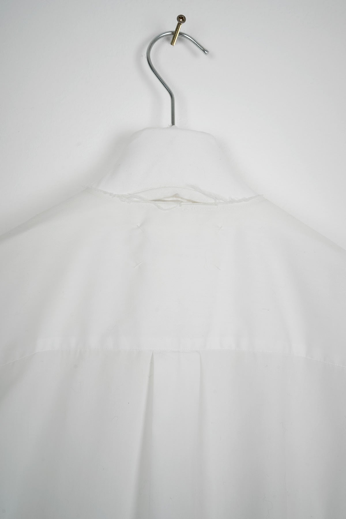 2001 A/W ARTISANAL RE-WORKED WHITE EVENING SHIRT