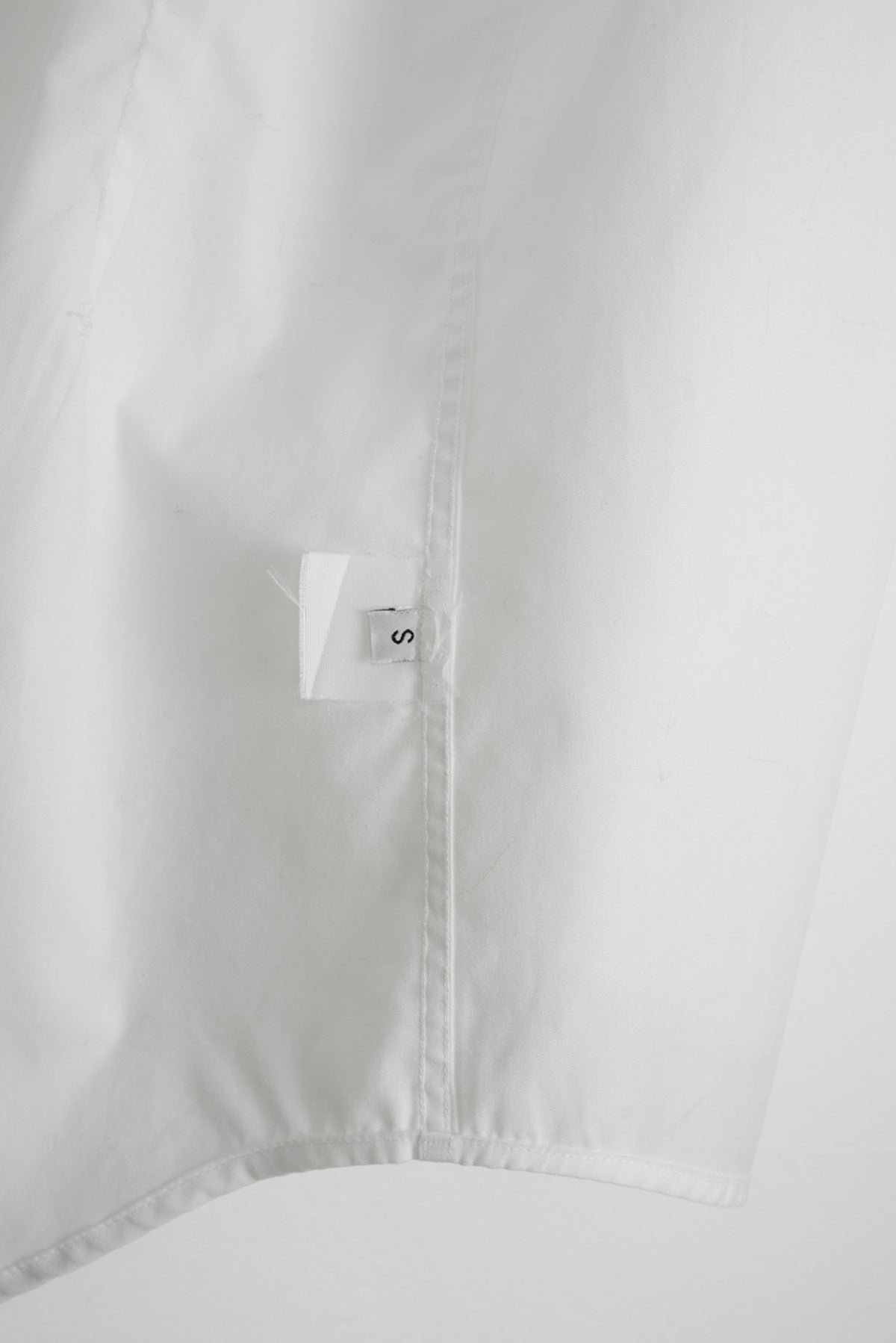2001 A/W ARTISANAL RE-WORKED WHITE EVENING SHIRT