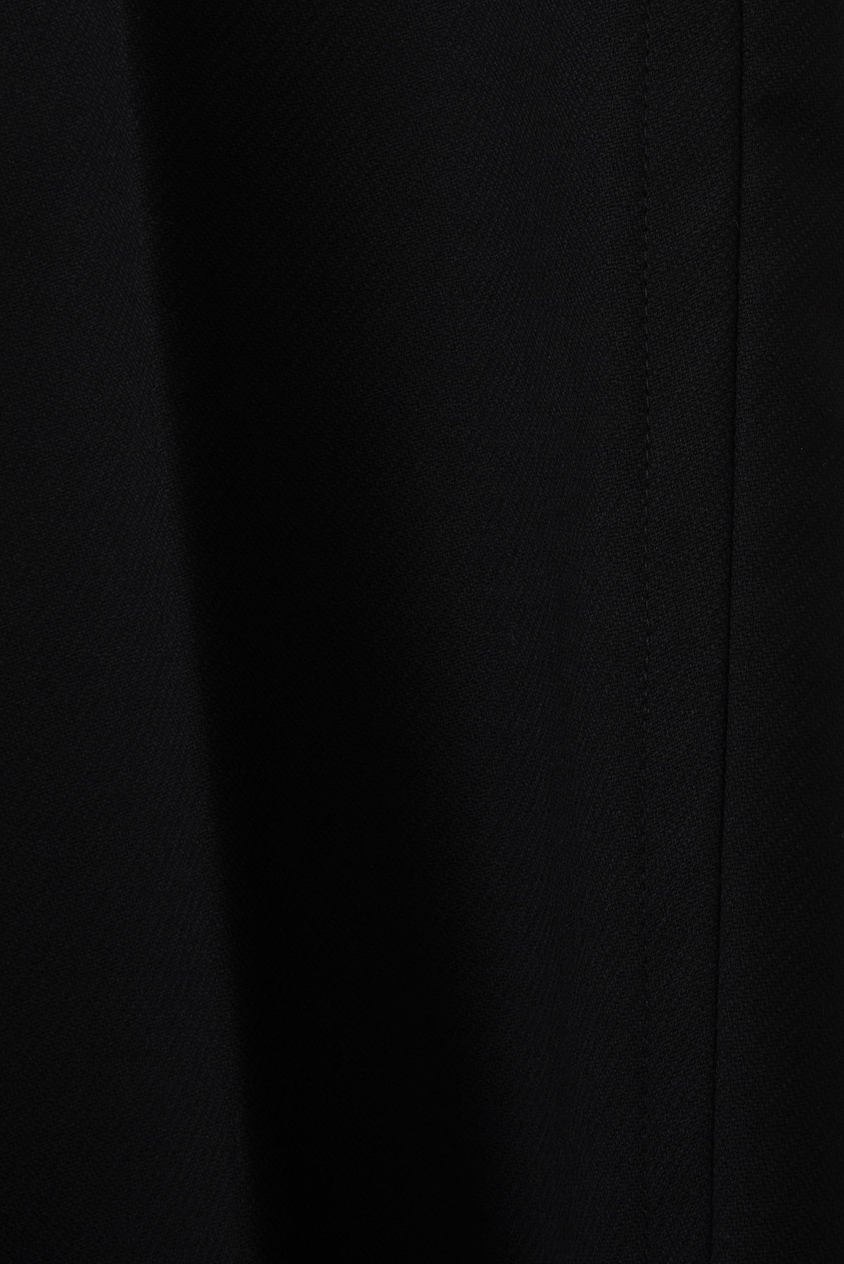 2002 A/W WIDE CUT BLACK ANATOMIC WOOL TROUSERS