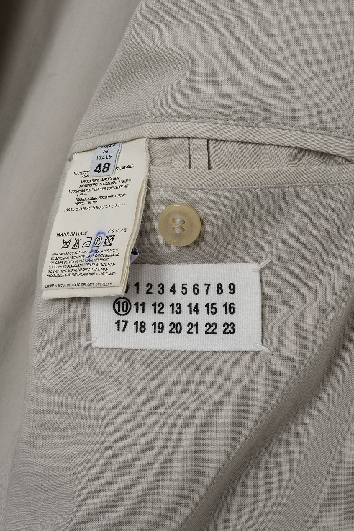 2008 S/S COTTON BOMBER JACKET WITH SUEDE INSERTS