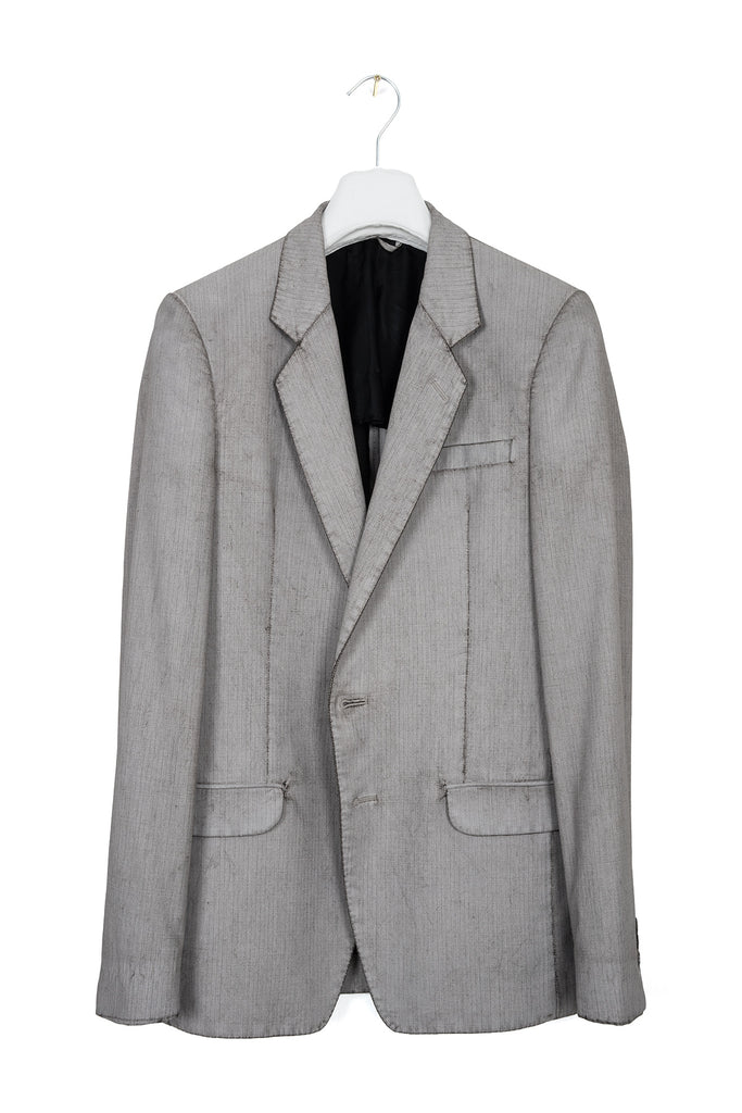 2005 S/S VINTAGE TREATMENT BLAZER IN TROPICAL WOOL