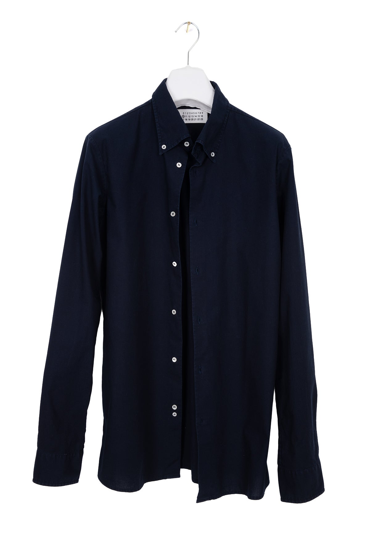 2004 S/S BUTTON-DOWN COLLAR CLASSIC SHIRT IN NAVY BLUE