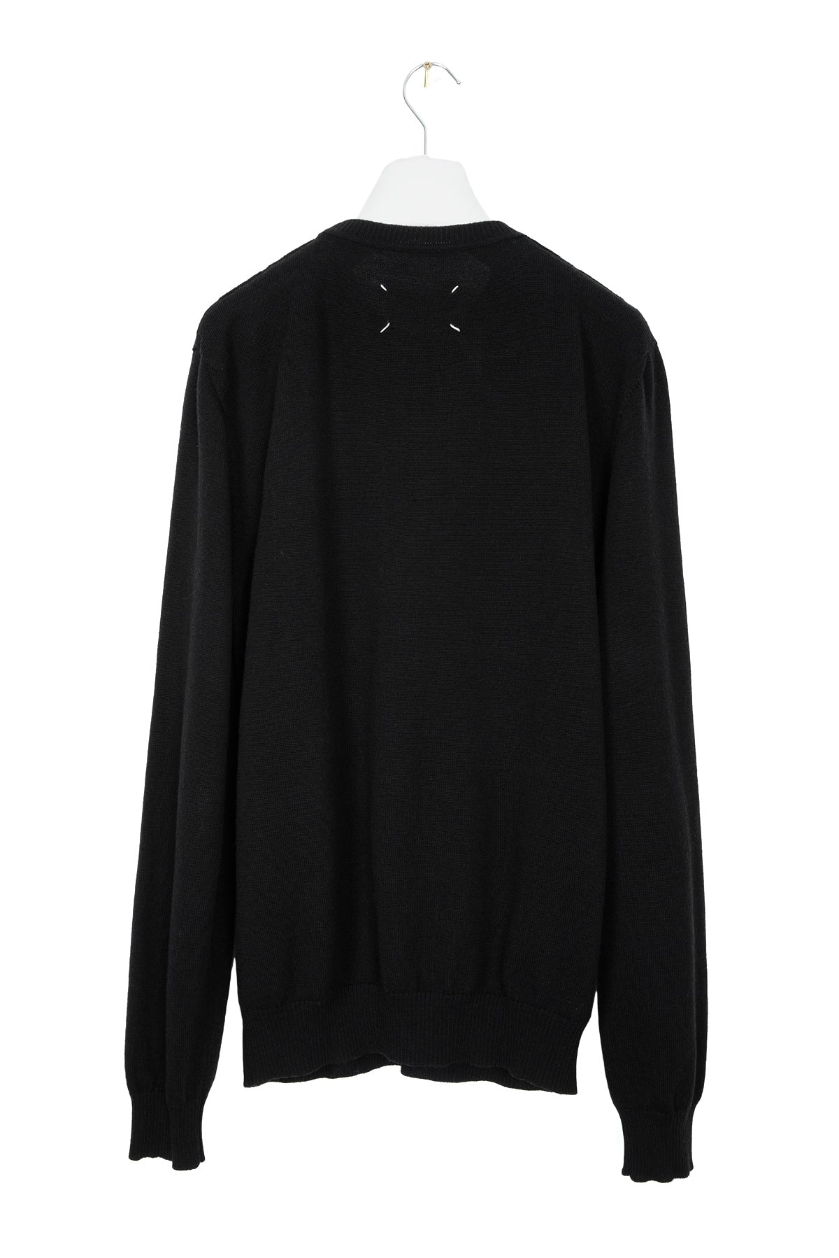 2007 A/W DIAMOND PATTERN BLACK CREWNECK