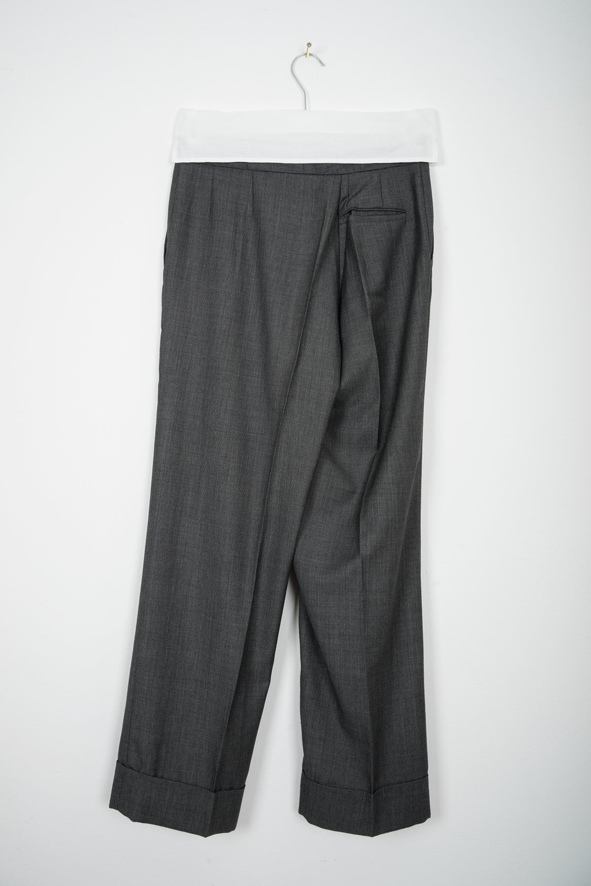 2000 A/W WIDE CUT ASYMMETRIC TROUSERS