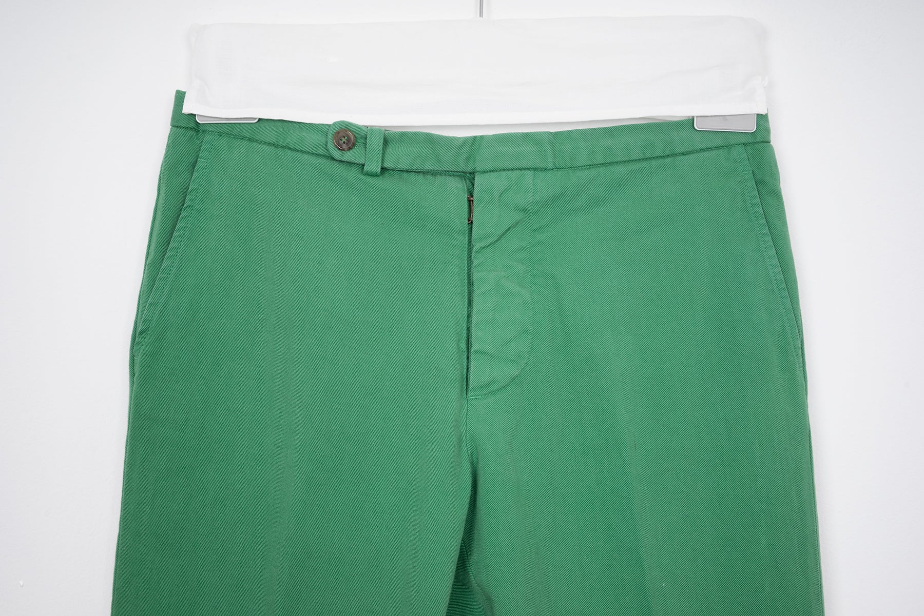 2007 A/W GREEN COTTON TROUSERS