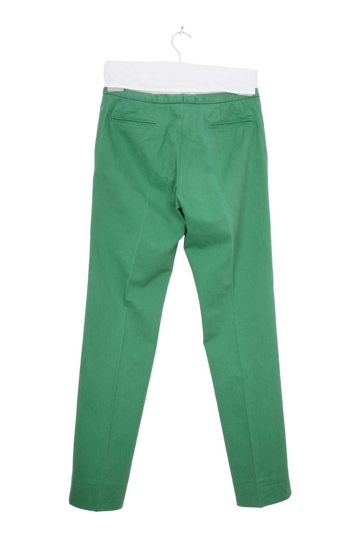 2007 A/W GREEN COTTON TROUSERS