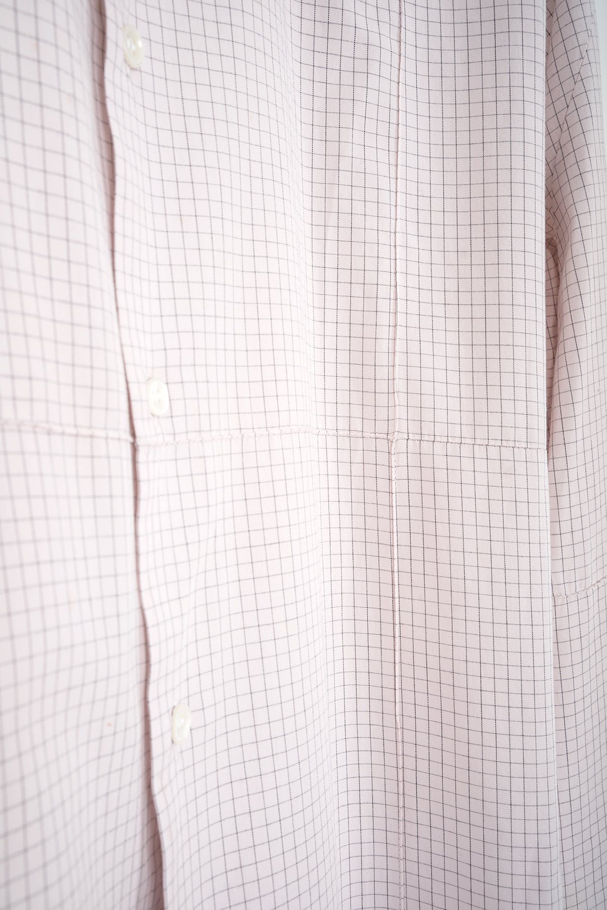 2004 S/S PATCHWORK GRID COTTON SHIRT