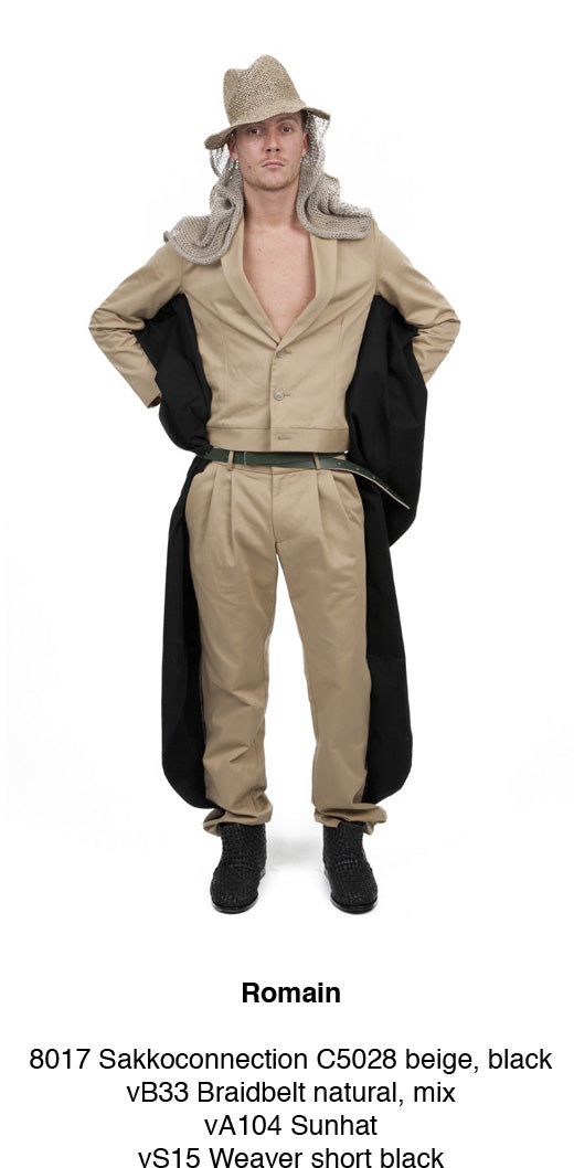 2011 S/S N° 42 CLASSIC PLEATED-BROTHER TROUSERS